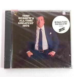 Tony Bennett All Time Greatest Hits CD 1997 Brand New & Sealed
